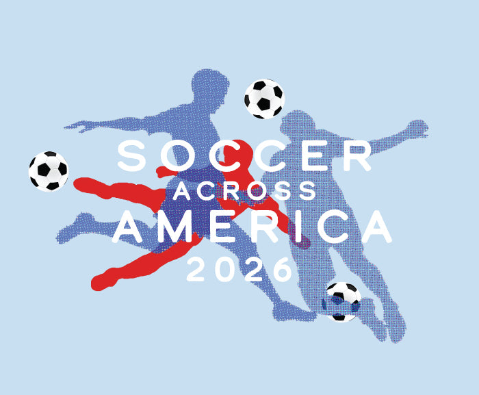 Soccer Across America Short Sleeve T-Shirt Light Blue