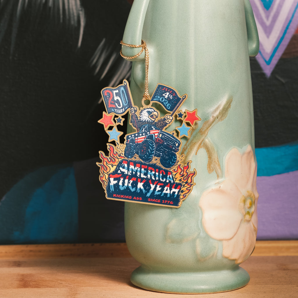 America F Yeah Ornament