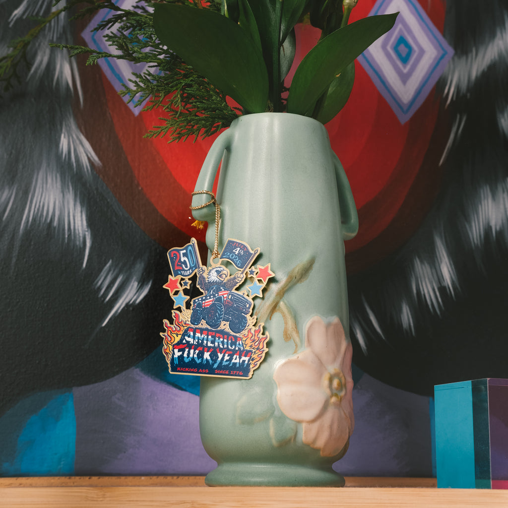 America F Yeah Ornament