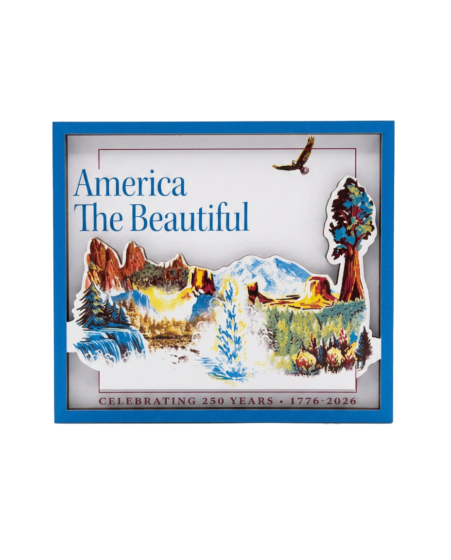 America The Beautiful Refrigerator Magnet - Limited Edition