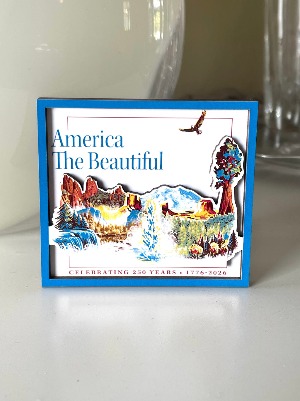 America The Beautiful Refrigerator Magnet - Limited Edition
