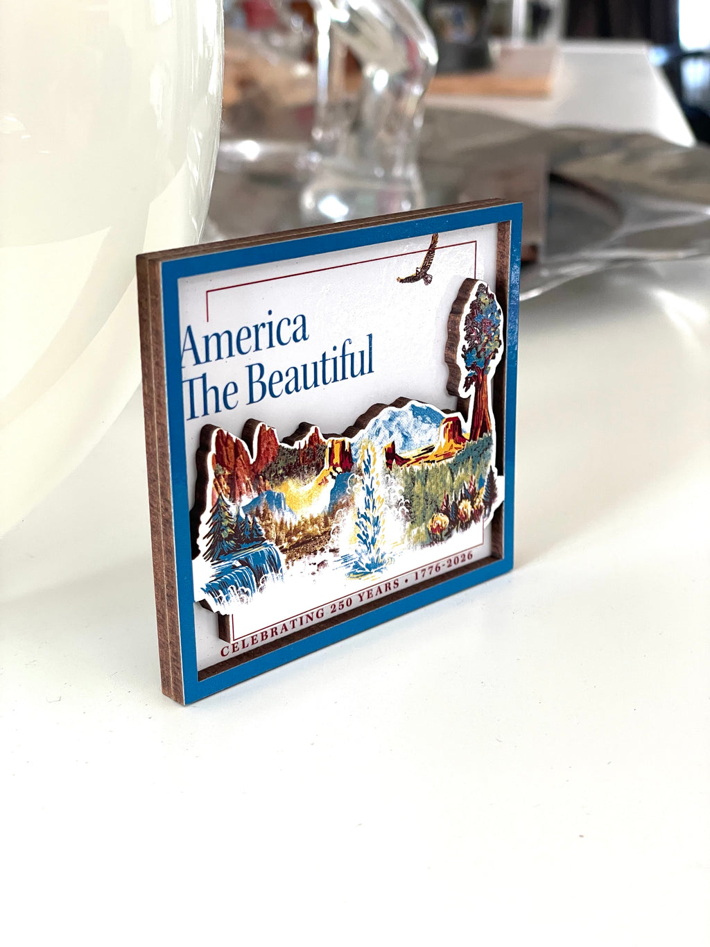 America The Beautiful Refrigerator Magnet - Limited Edition