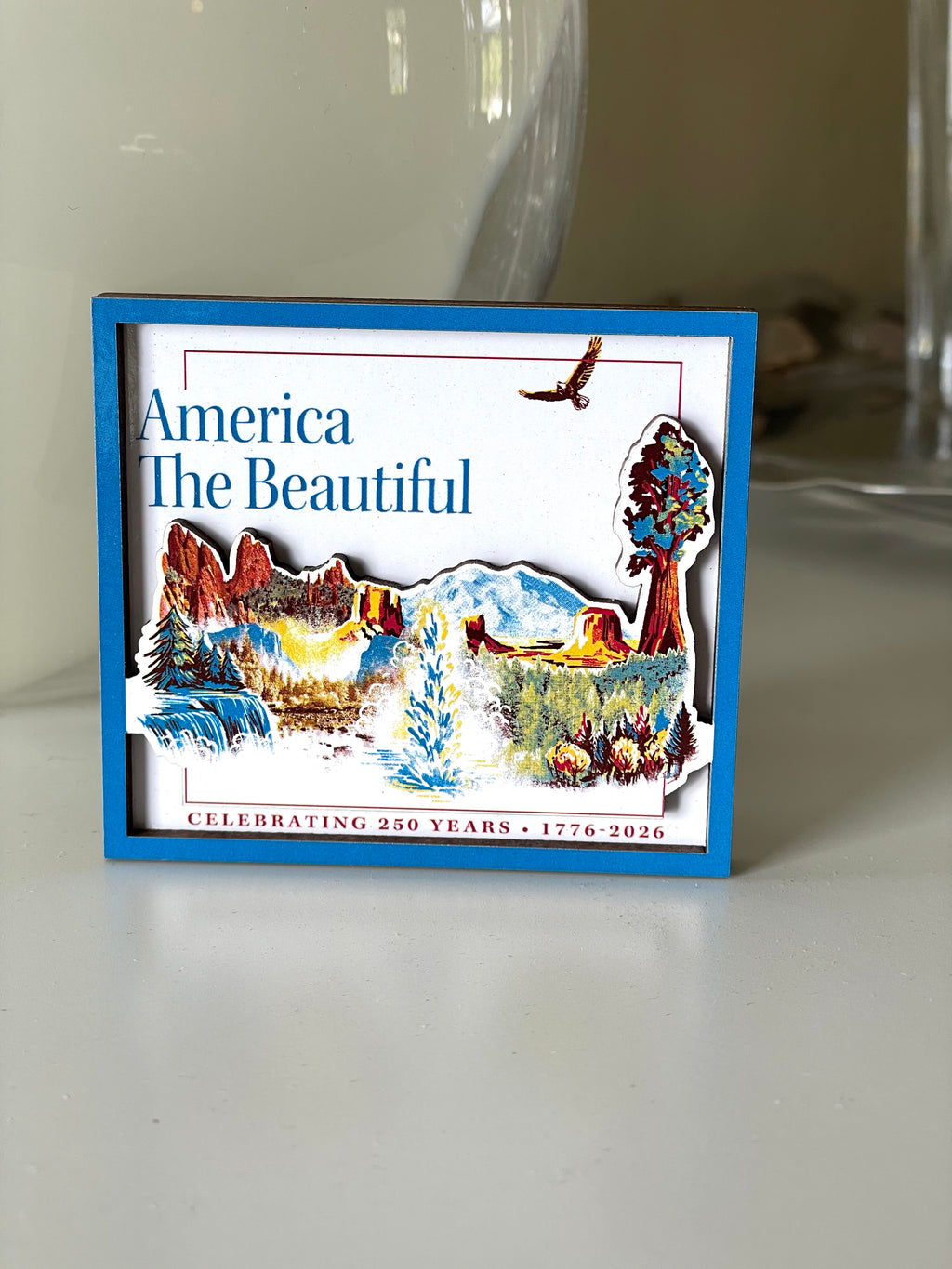 America The Beautiful Refrigerator Magnet - Limited Edition