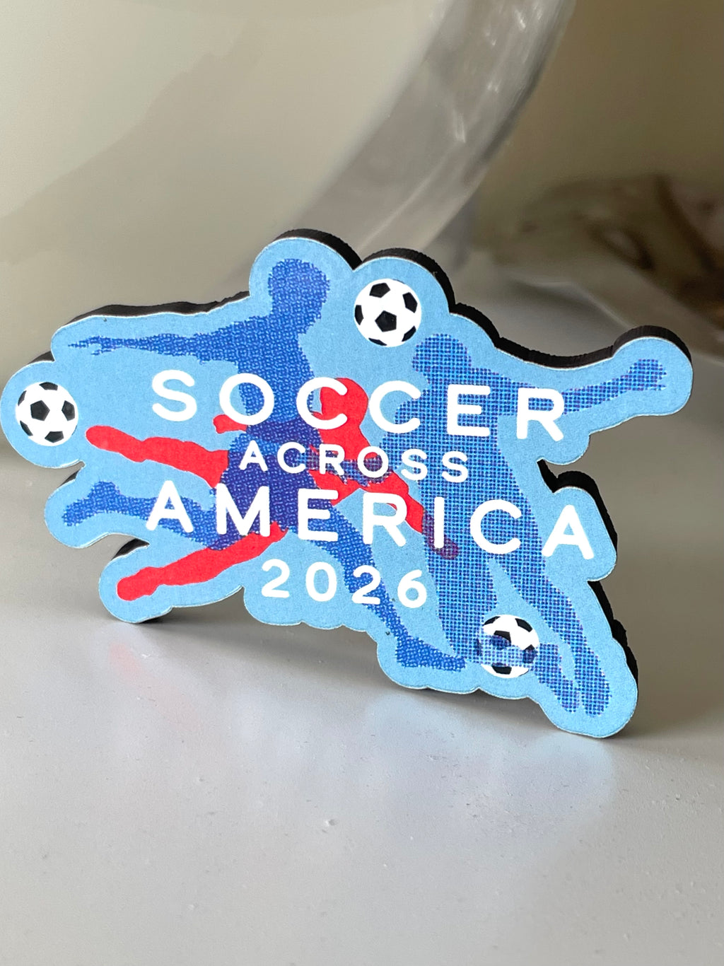 Soccer Across America Refrigerator Magnet - Limited Edition