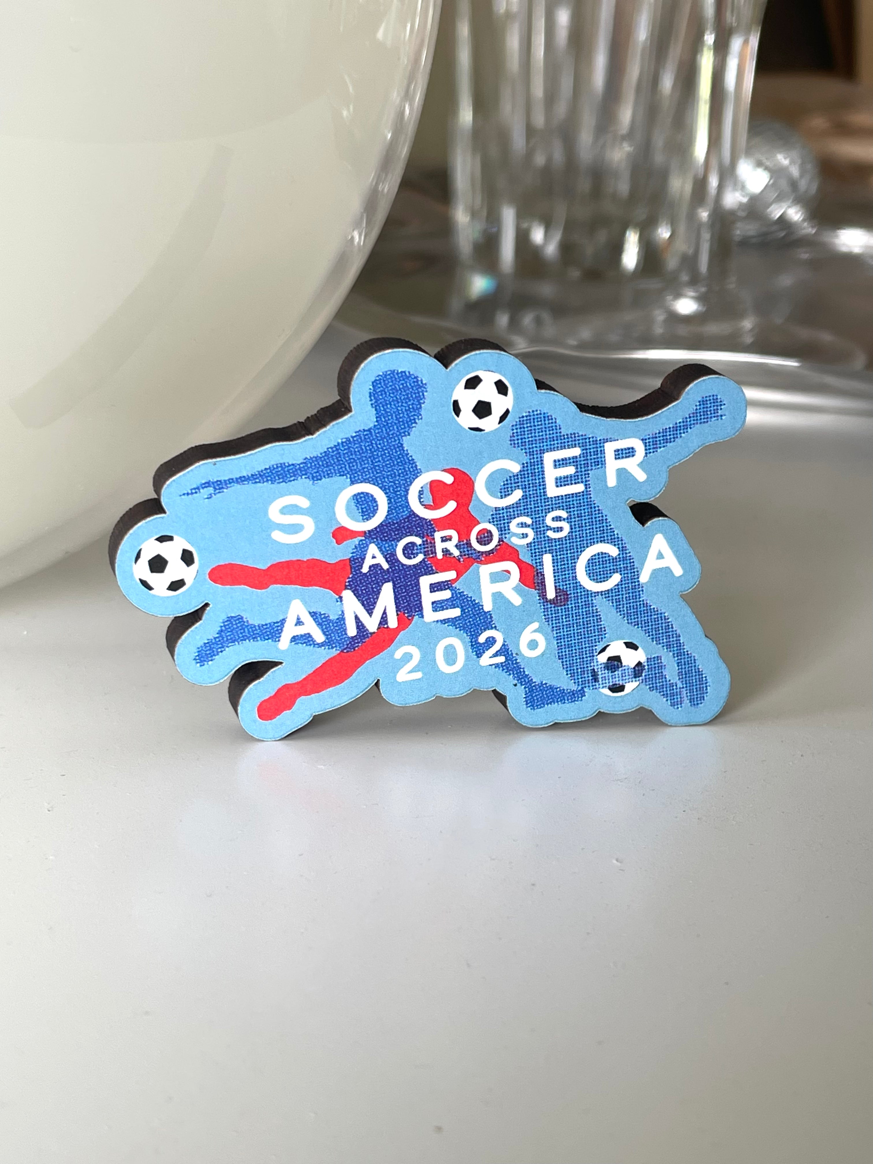 Soccer Across America Refrigerator Magnet - Limited Edition