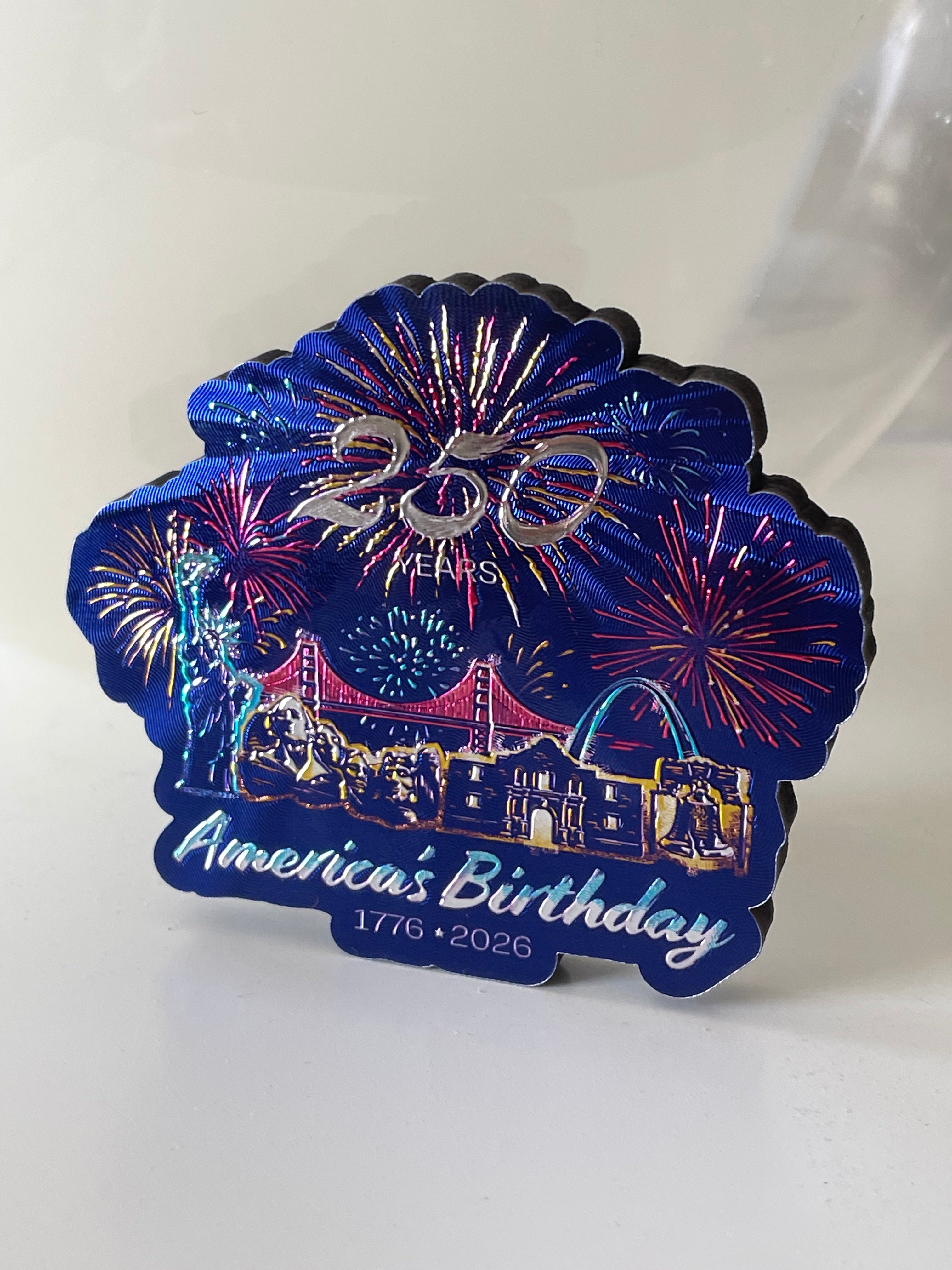 America's Birthday Refrigerator Magnet - Limited Edition