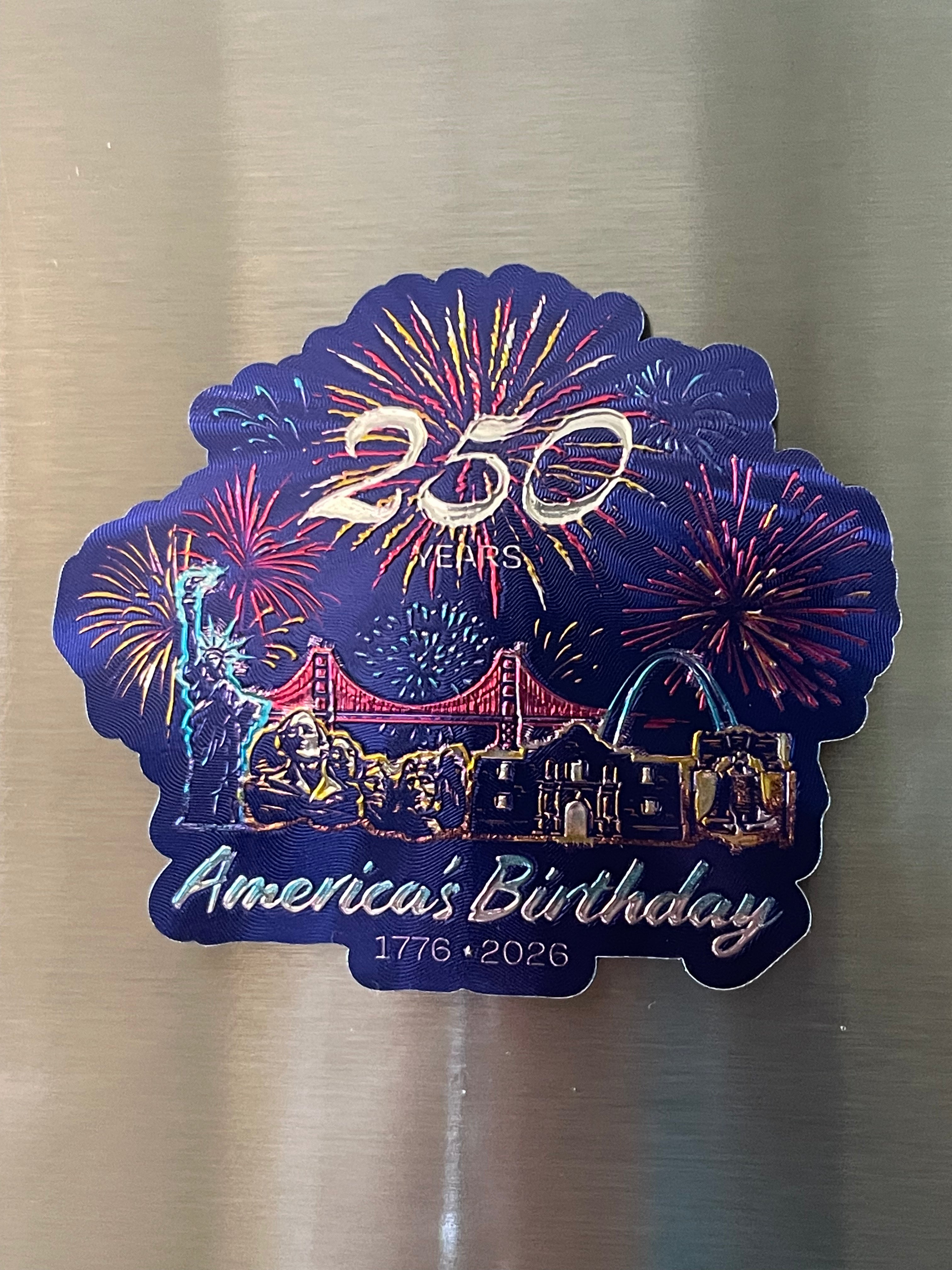 America's Birthday Refrigerator Magnet - Limited Edition